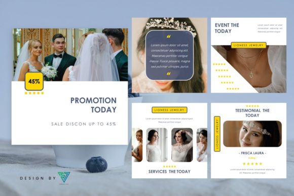 Download Template Instagram Business - #Jewelry1 - Business Collection