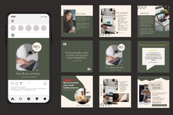 Download Business Social Media Posts - Business Collection