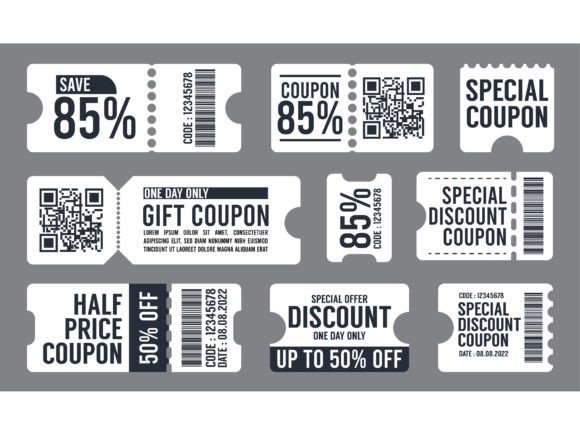 Download Modern Coupon Sale Label Collection - Premium Resources
