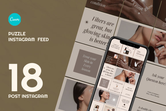 Download Lalisa Skincare Puzzle Instagram | CANVA - Puzzle instagram Collection