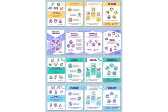 Download Personal Branding Brochure Template Set - Personal branding Collection