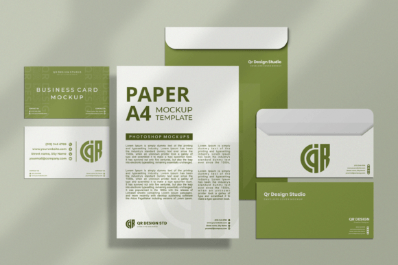 Download Modern Brand Identity Mockup - Modern Collection