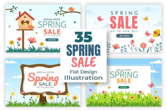 Download 35 Spring Sale Blossom Flower Background - Premium Resources