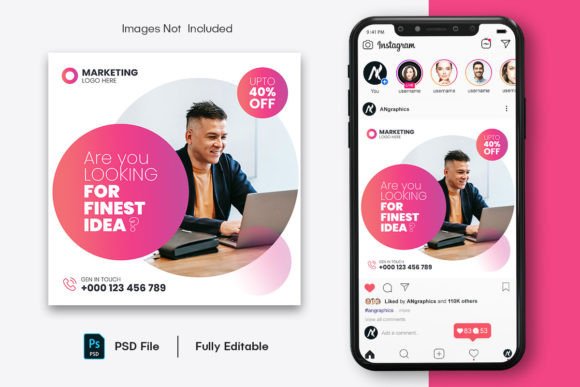 Download Editable Business Instagram Post - Business Collection