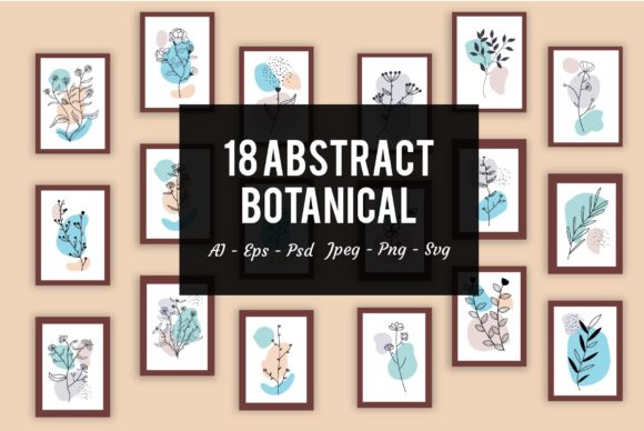 Download SALE 18 Botanical Boho Collection - Premium Resources