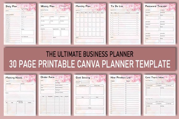 Download The Ultimate Business Planner Template - Business Collection